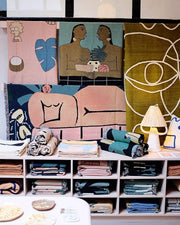 "Lampe de table en céramique avec cornes - DWHOME"