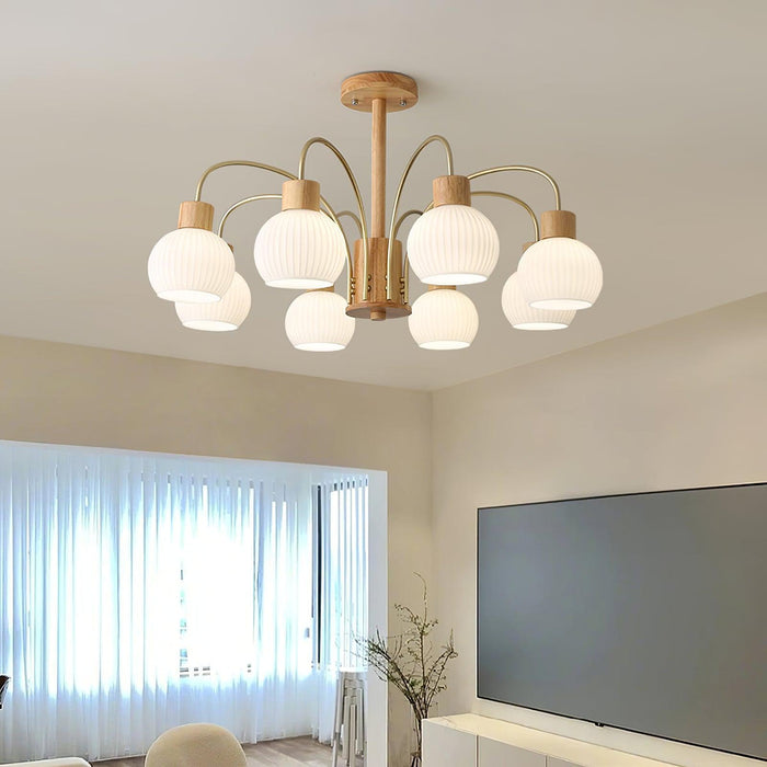 Donnelly Wooden Chandelier - DWHOME