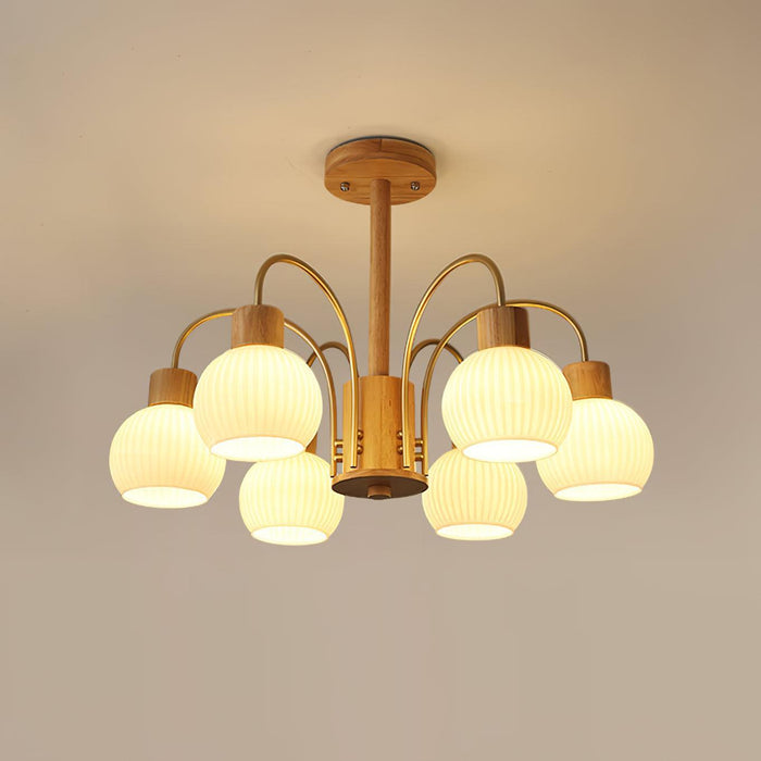 Donnelly Wooden Chandelier - DWHOME