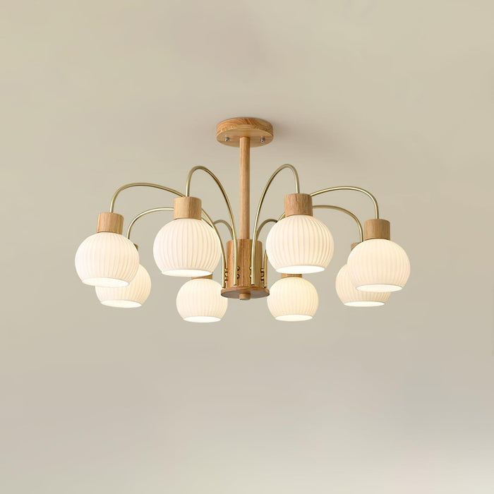 Donnelly Wooden Chandelier - DWHOME