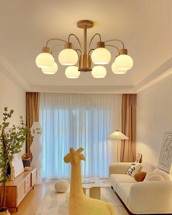 Donnelly Wooden Chandelier - DWHOME