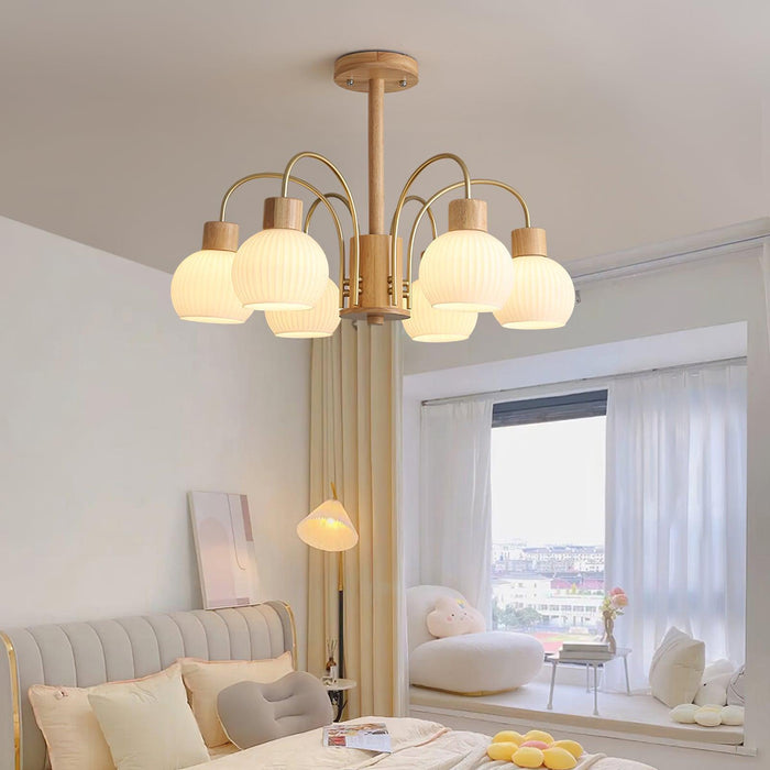 Donnelly Wooden Chandelier - DWHOME