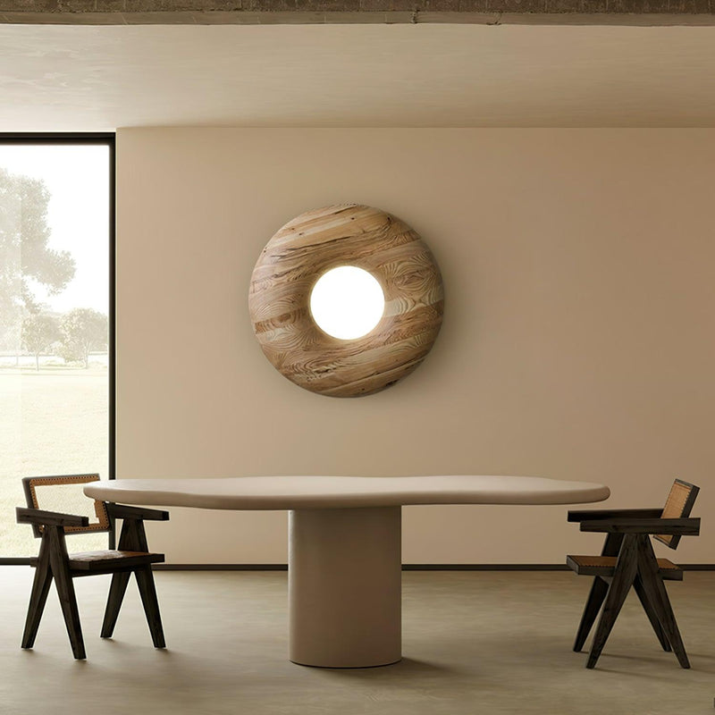 Donut Wood Ceiling Light-DWHOME