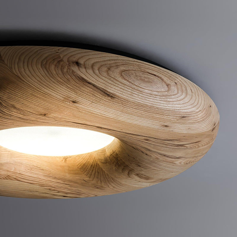 Donut Wood Ceiling Light-DWHOME