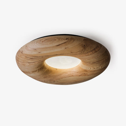 Donut Wood Ceiling Light.