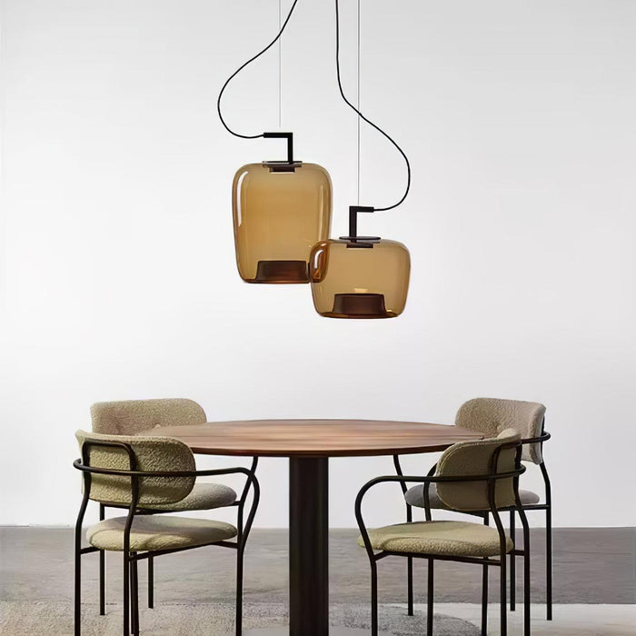 Doppelte Pendant Lamp.