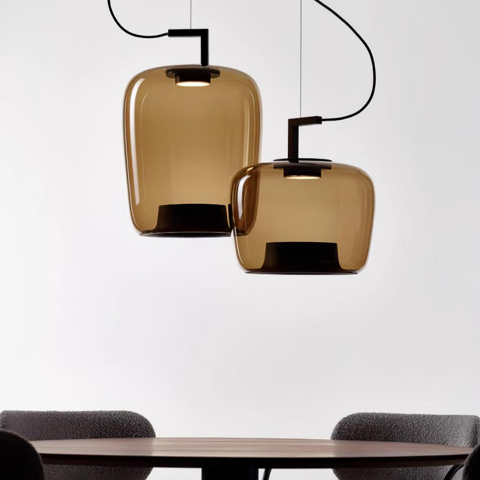 Doppelte Pendant Lamp.