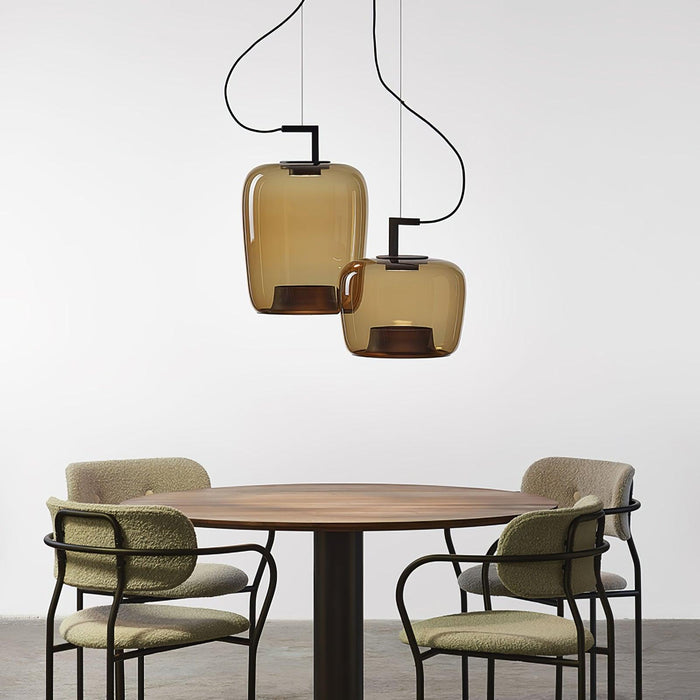 Doppelte Pendant Lamp.