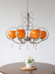 Doria Crystal Chandelier-DWHOME