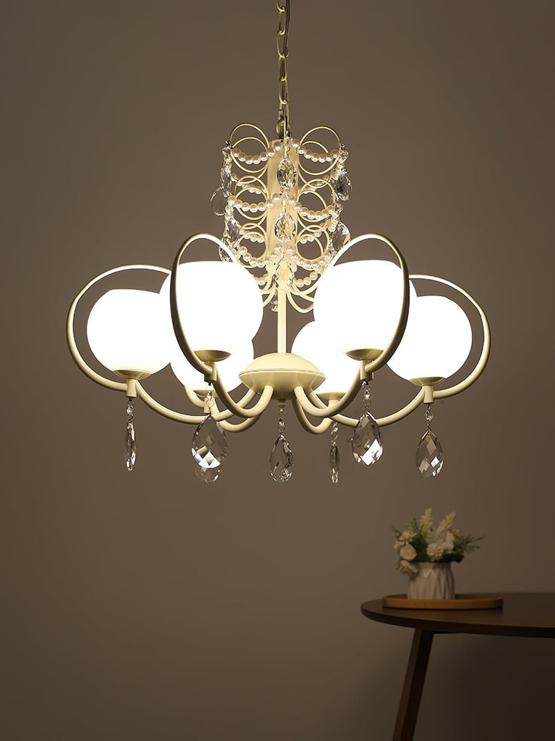Doria Crystal Chandelier-DWHOME