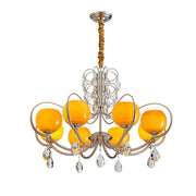 Doria Crystal Chandelier-DWHOME