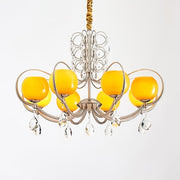Doria Crystal Chandelier-DWHOME