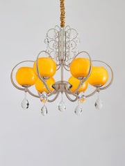 Doria Crystal Chandelier-DWHOME