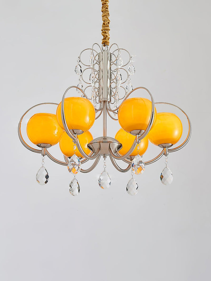 Doria Crystal Chandelier-DWHOME