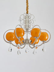 Doria Crystal Chandelier-DWHOME