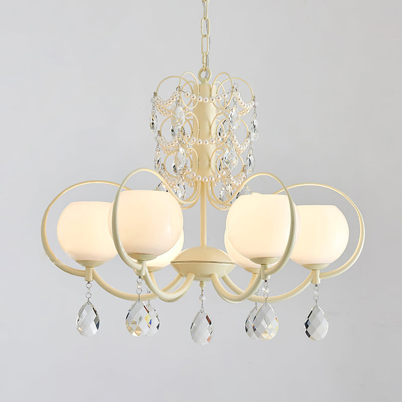 Doria Crystal Chandelier-DWHOME