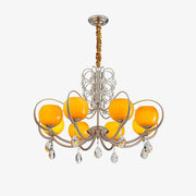 Doria Crystal Chandelier-DWHOME