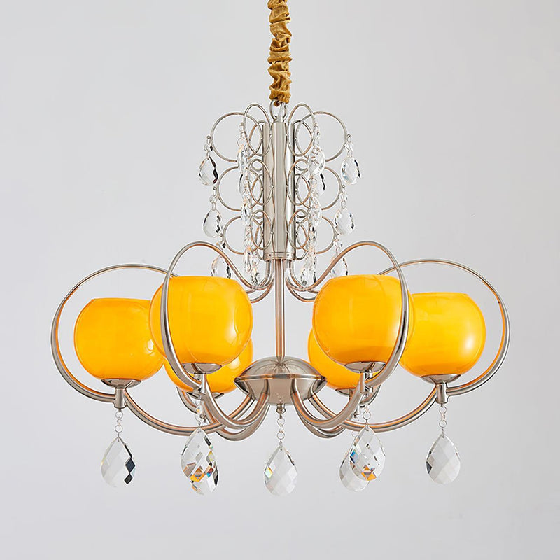 Doria Crystal Chandelier-DWHOME