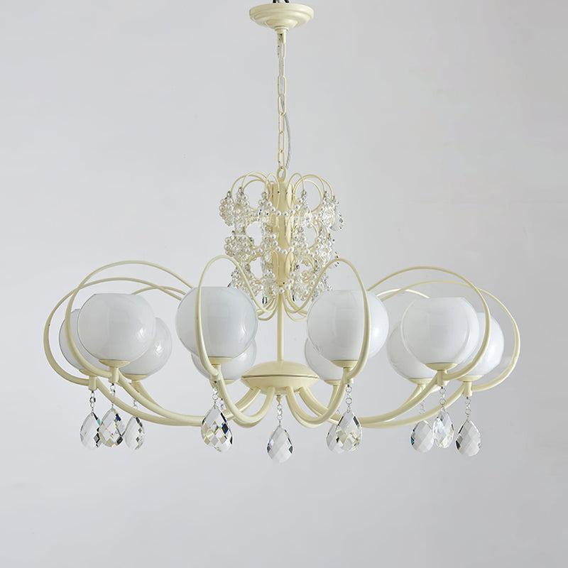 Doria Crystal Chandelier-DWHOME
