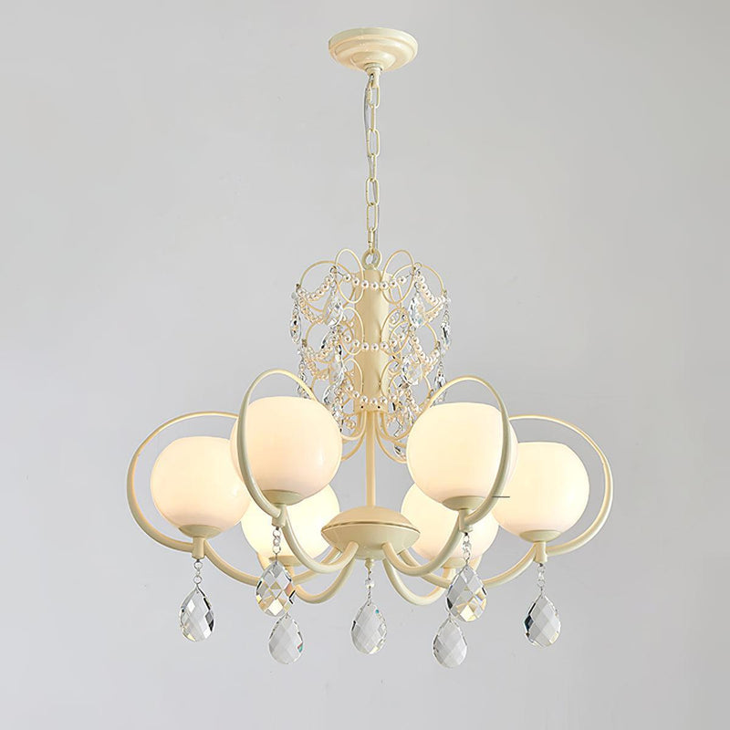 Doria Crystal Chandelier-DWHOME