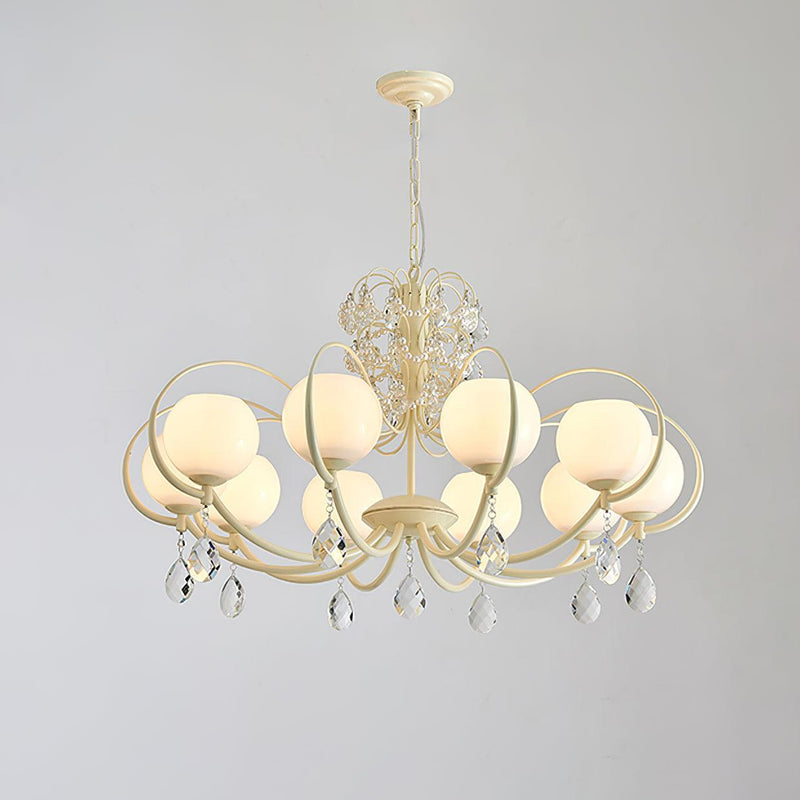Doria Crystal Chandelier-DWHOME