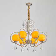 Doria Crystal Chandelier-DWHOME