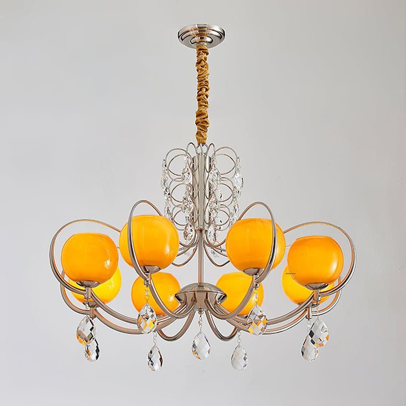 Doria Crystal Chandelier-DWHOME