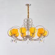 Doria Crystal Chandelier-DWHOME