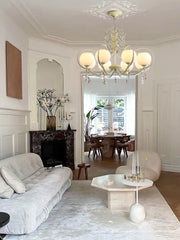 Doria Crystal Chandelier-DWHOME