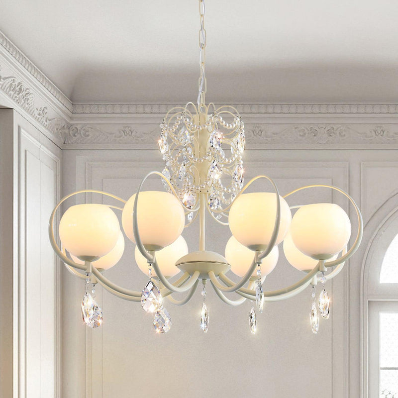 Doria Crystal Chandelier-DWHOME