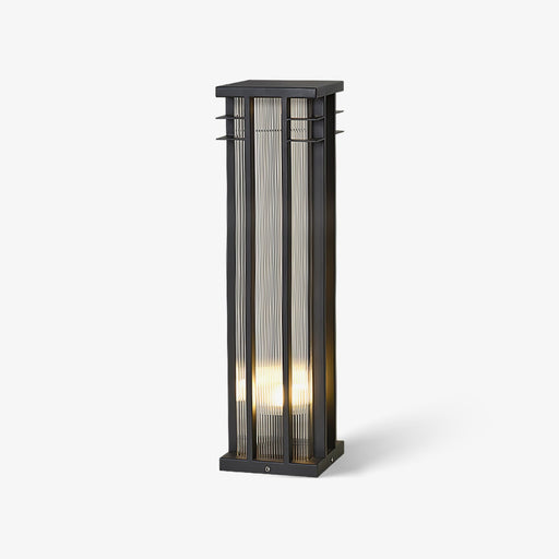 Double Axis Outdoor Post Lamp.