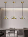 Double Circle Pendant Light.