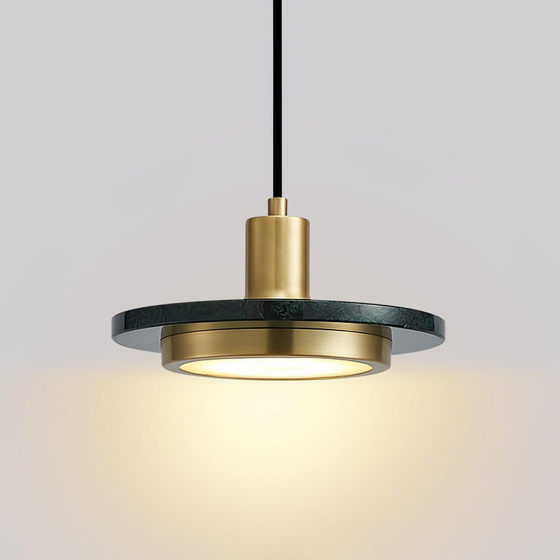 Double Circle Pendant Light-DWHOME