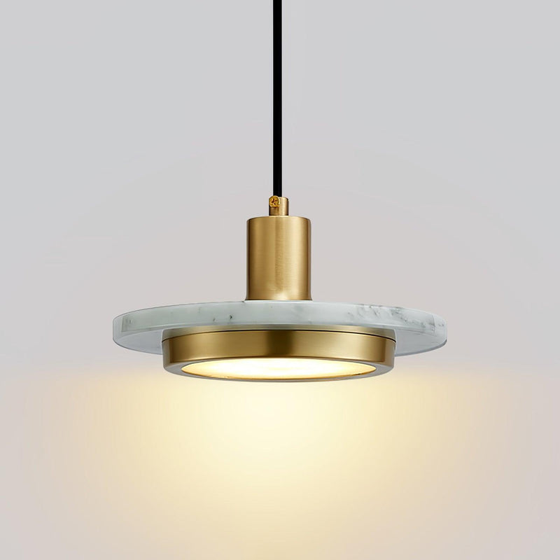 Double Circle Pendant Light-DWHOME