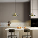 Double Circle Pendant Light-DWHOME