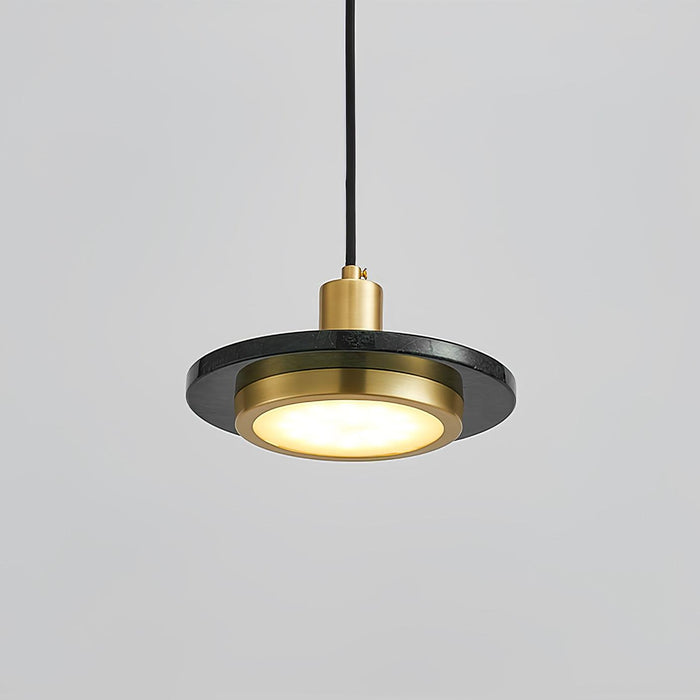 Double Circle Pendant Light.