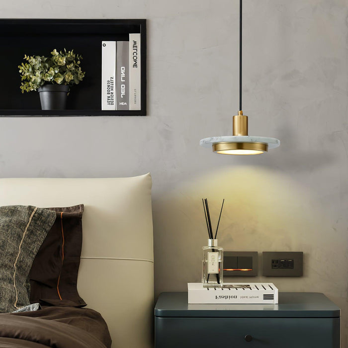 Double Circle Pendant Light-DWHOME