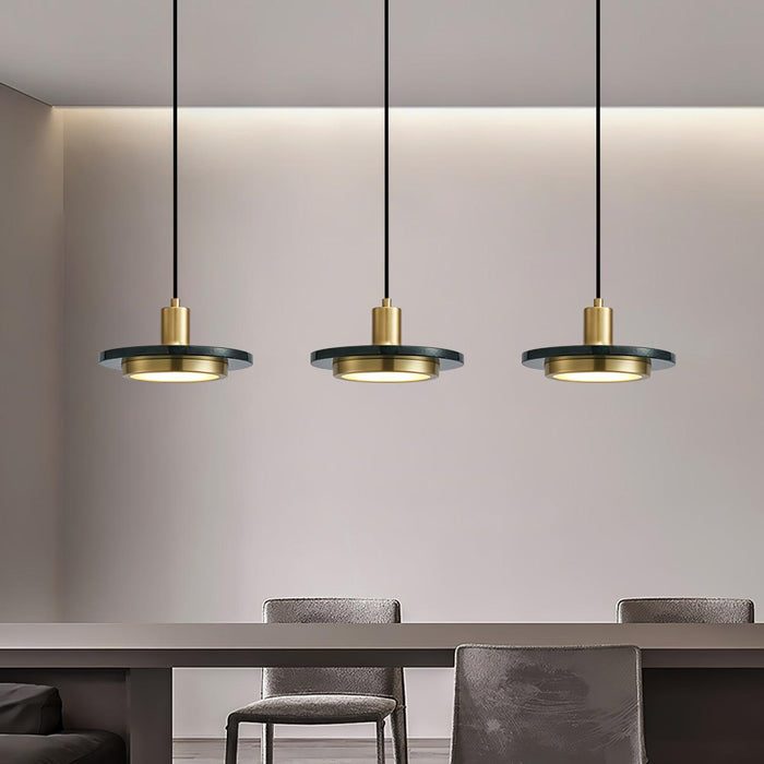 Double Circle Pendant Light - Vakkerlight