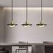 Double Circle Pendant Light-DWHOME