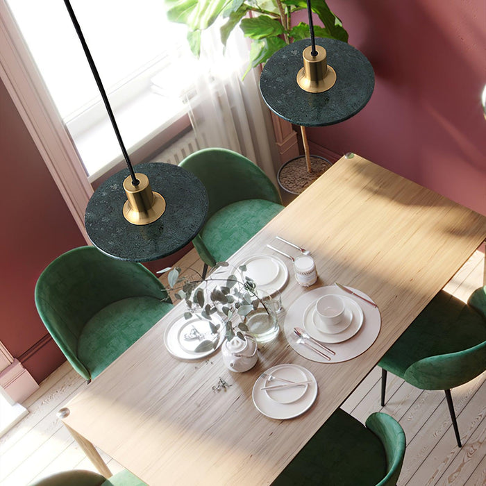 Double Circle Pendant Light-DWHOME