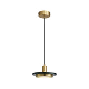 Double Circle Pendant Light-DWHOME