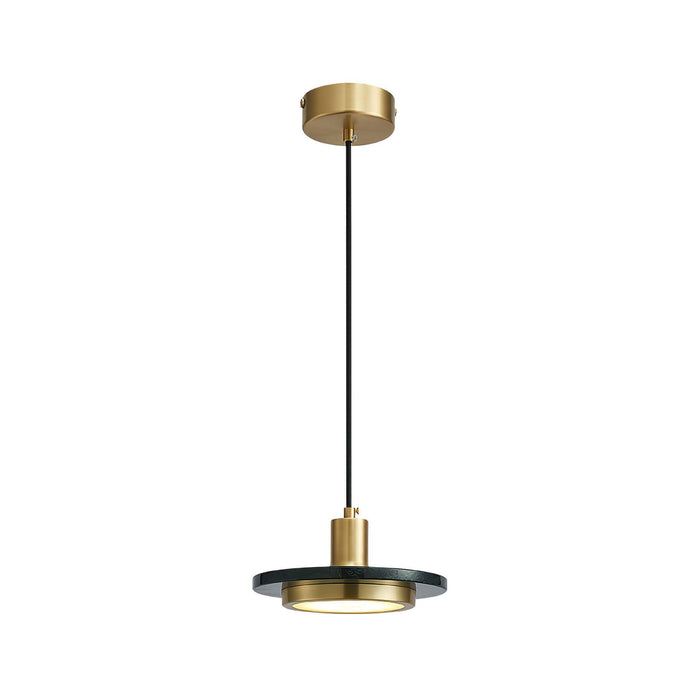 Double Circle Pendant Light-DWHOME