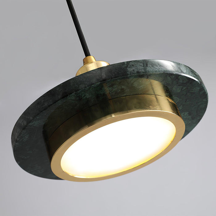 Double Circle Pendant Light-DWHOME