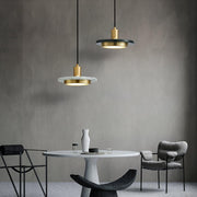 Double Circle Pendant Light-DWHOME