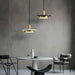 Double Circle Pendant Light-DWHOME