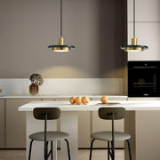 Double Circle Pendant Light-DWHOME