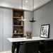 Double Circle Pendant Light-DWHOME