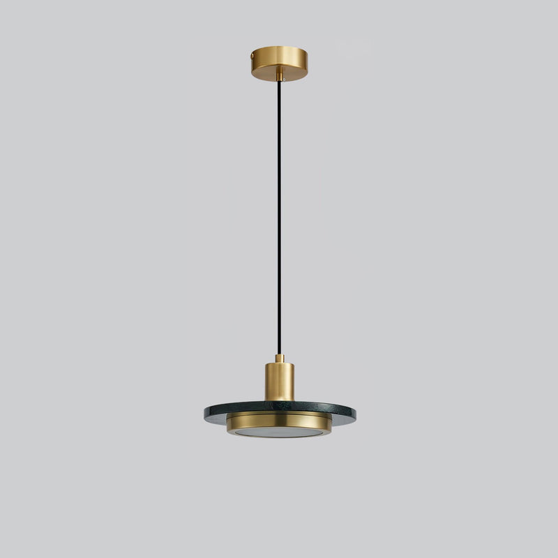 Double Circle Pendant Light-DWHOME