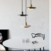 Double Circle Pendant Light-DWHOME