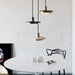 Double Circle Pendant Light-DWHOME